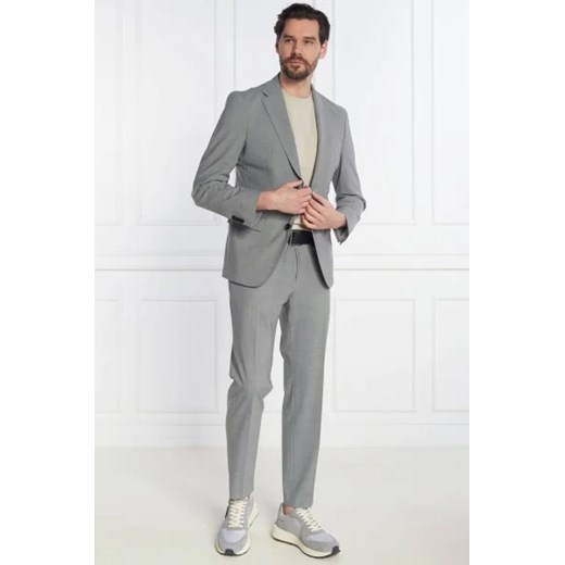 BOSS BLACK Garnitur P-Huge-2Pcs-242 | Slim Fit | z dodatkiem wełny 58 Gomez Fashion Store okazyjna cena