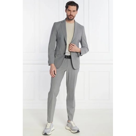 BOSS BLACK Garnitur P-Huge-2Pcs-242 | Slim Fit | z dodatkiem wełny ze sklepu Gomez Fashion Store w kategorii Garnitury męskie - zdjęcie 172820439