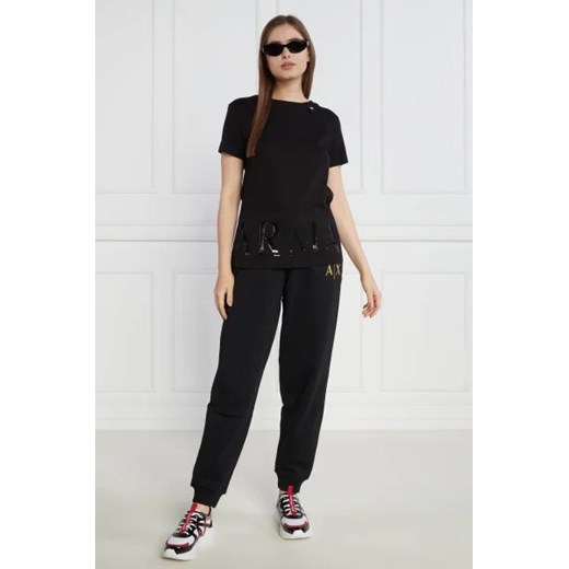 Bluzka damska czarna Armani Exchange