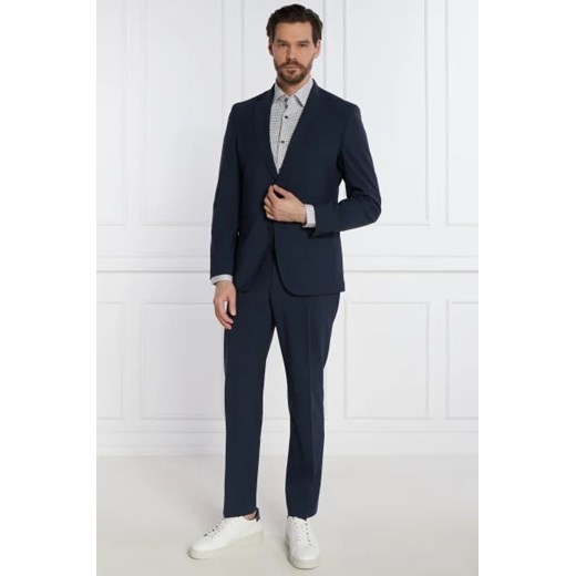 BOSS BLACK Garnitur P-Huge-2Pcs-242 | Slim Fit | z dodatkiem wełny 52 promocyjna cena Gomez Fashion Store