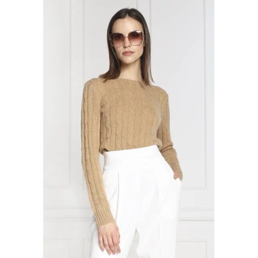 POLO RALPH LAUREN Kaszmirowy sweter | Regular Fit Polo Ralph Lauren S okazja Gomez Fashion Store