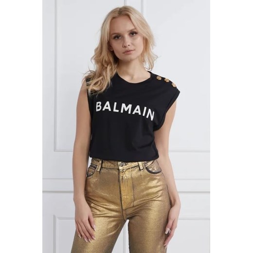 Balmain Top | Regular Fit ze sklepu Gomez Fashion Store w kategorii Bluzki damskie - zdjęcie 172821876