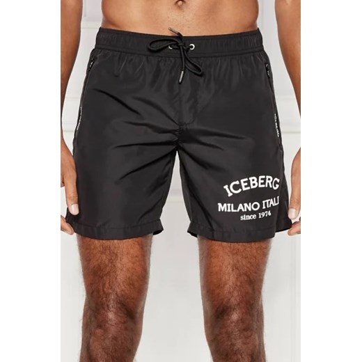Iceberg Szorty kąpielowe | Regular Fit Iceberg L Gomez Fashion Store