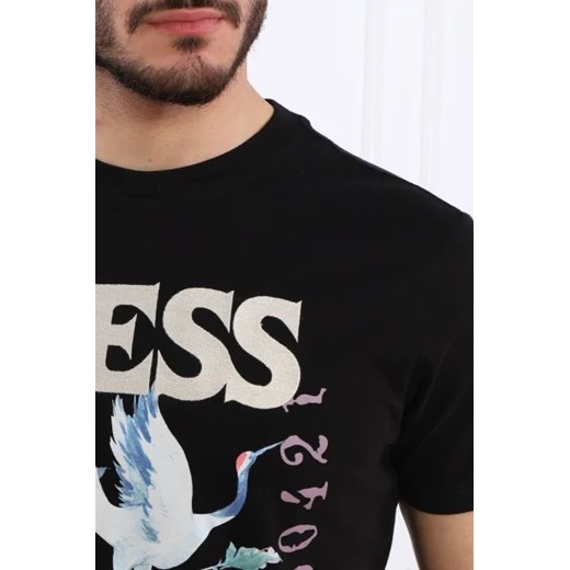 GUESS T-shirt TOKYO COLLAGE | Regular Fit Guess XXL okazja Gomez Fashion Store