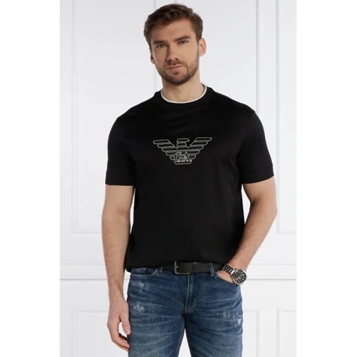 Emporio Armani T-shirt | Regular Fit Emporio Armani XL okazja Gomez Fashion Store