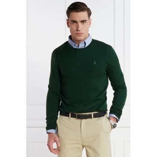 POLO RALPH LAUREN Wełniany sweter | Slim Fit ze sklepu Gomez Fashion Store w kategorii Swetry męskie - zdjęcie 172823549