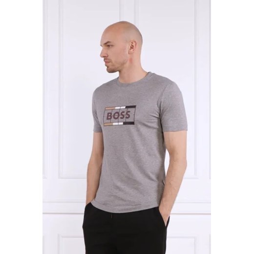BOSS BLACK T-shirt Tessler 186 | Slim Fit ze sklepu Gomez Fashion Store w kategorii T-shirty męskie - zdjęcie 172823709