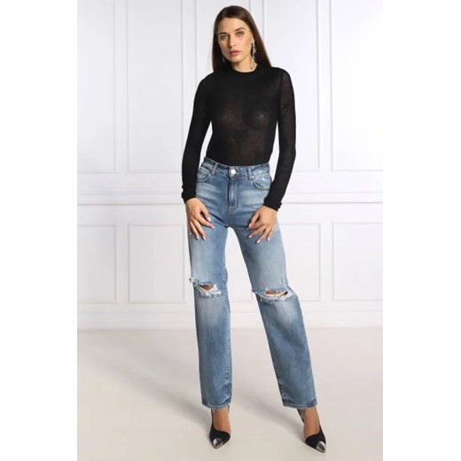 Pinko Wełniany sweter COCARUM | Regular Fit | z dodatkiem kaszmiru Pinko XS Gomez Fashion Store wyprzedaż