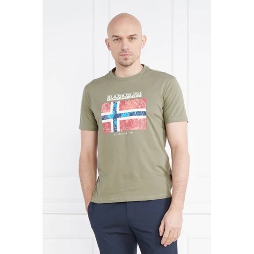 Napapijri T-shirt S-GUIRO | Regular Fit ze sklepu Gomez Fashion Store w kategorii T-shirty męskie - zdjęcie 172825197