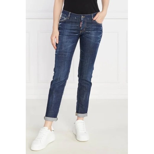 Dsquared2 Jeansy Jennifer Jean | Slim Fit | low rise ze sklepu Gomez Fashion Store w kategorii Jeansy damskie - zdjęcie 172825729