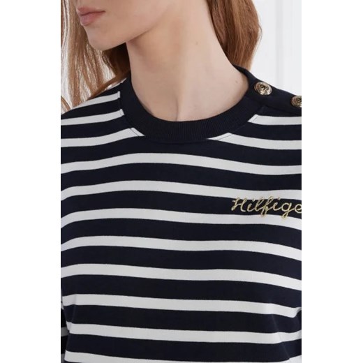 Tommy Hilfiger Bluza GOLD BUTTON | Regular Fit Tommy Hilfiger L Gomez Fashion Store