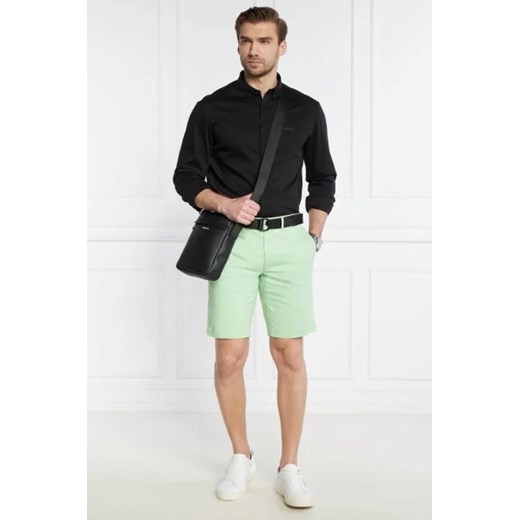 Calvin Klein Szorty + pasek MODERN TWILL | Slim Fit Calvin Klein 31 okazja Gomez Fashion Store