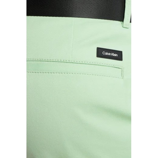 Calvin Klein Szorty + pasek MODERN TWILL | Slim Fit Calvin Klein 38 okazja Gomez Fashion Store