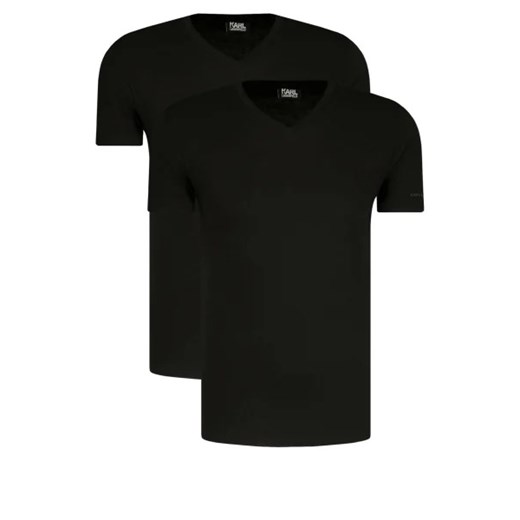 Karl Lagerfeld T-shirt 2-pack | Regular Fit ze sklepu Gomez Fashion Store w kategorii T-shirty męskie - zdjęcie 172826618