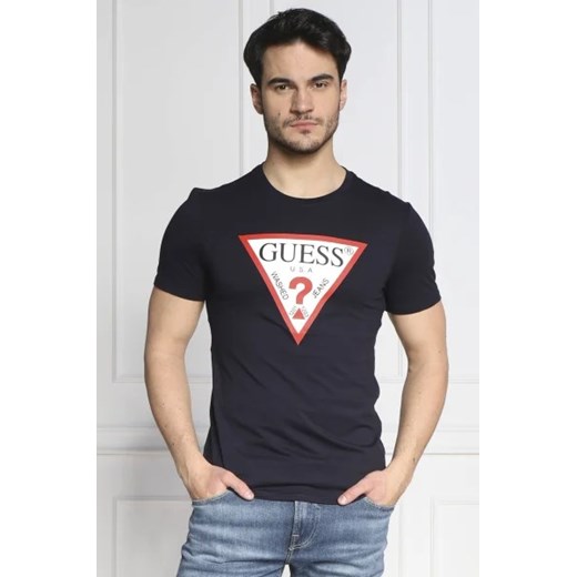 GUESS T-shirt | Slim Fit ze sklepu Gomez Fashion Store w kategorii T-shirty męskie - zdjęcie 172826928