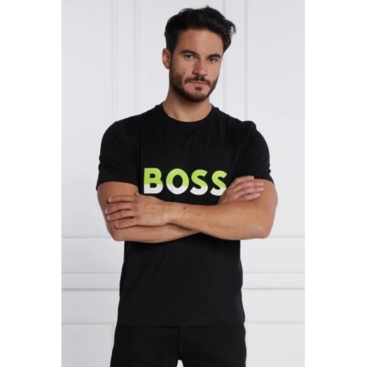BOSS GREEN T-shirt Tee | Regular Fit ze sklepu Gomez Fashion Store w kategorii T-shirty męskie - zdjęcie 172827206