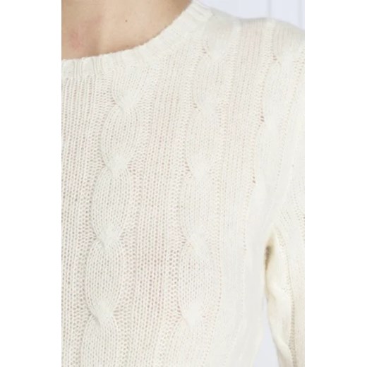 POLO RALPH LAUREN Kaszmirowy sweter | Regular Fit Polo Ralph Lauren S okazja Gomez Fashion Store