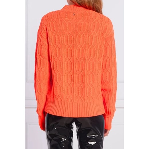 Patrizia Pepe Sweter | Regular Fit | z dodatkiem wełny Patrizia Pepe M Gomez Fashion Store okazja