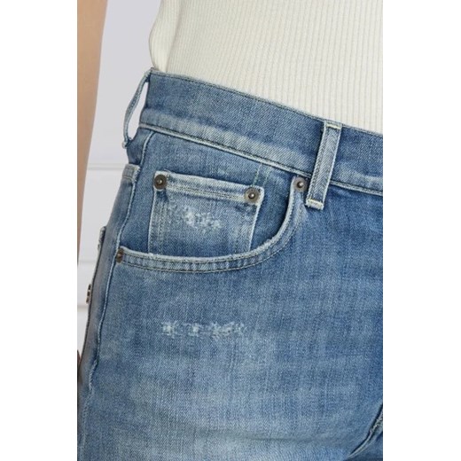 DONDUP - made in Italy Szorty STELLA | Slim Fit | denim Dondup - Made In Italy 30 wyprzedaż Gomez Fashion Store