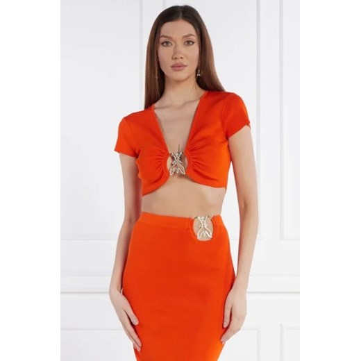 Patrizia Pepe Top | Cropped Fit ze sklepu Gomez Fashion Store w kategorii Bluzki damskie - zdjęcie 172827999