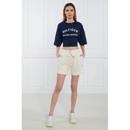 Tommy Hilfiger Szorty 1985 MINI CORP LOGO TERRY SHORTS | Regular Fit Tommy Hilfiger XL wyprzedaż Gomez Fashion Store