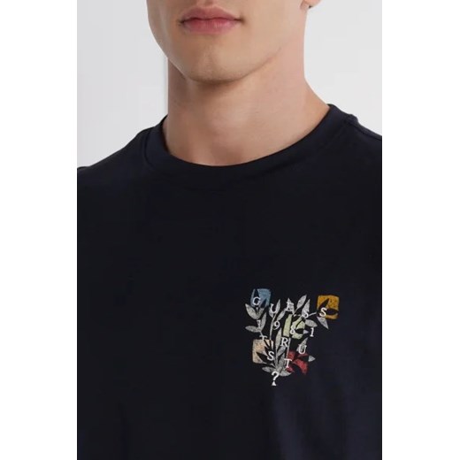 GUESS T-shirt SS CN SMALL ABSTRACT | Classic fit Guess XL promocja Gomez Fashion Store