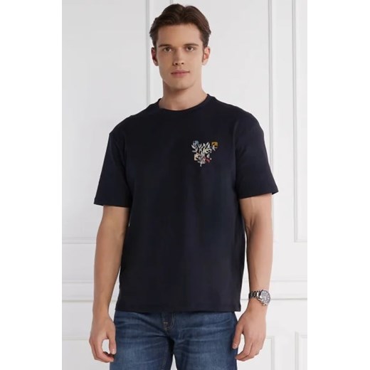 GUESS T-shirt SS CN SMALL ABSTRACT | Classic fit ze sklepu Gomez Fashion Store w kategorii T-shirty męskie - zdjęcie 172828237