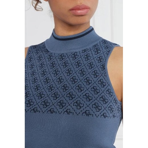 GUESS Top SL RN LISE 4G SWTR | Slim Fit Guess L wyprzedaż Gomez Fashion Store