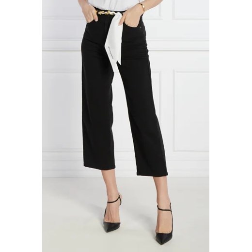 Elisabetta Franchi Jeansy | Cropped Fit | high waist ze sklepu Gomez Fashion Store w kategorii Jeansy damskie - zdjęcie 172828595