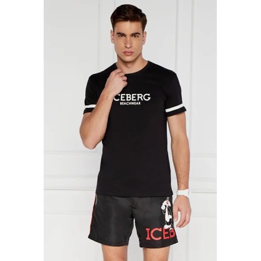 Iceberg T-shirt | Regular Fit ze sklepu Gomez Fashion Store w kategorii T-shirty męskie - zdjęcie 172828649