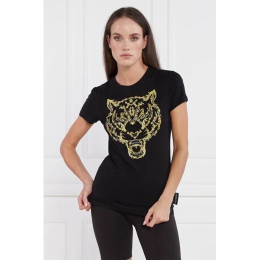 Plein Sport T-shirt | Regular Fit ze sklepu Gomez Fashion Store w kategorii Bluzki damskie - zdjęcie 172828689