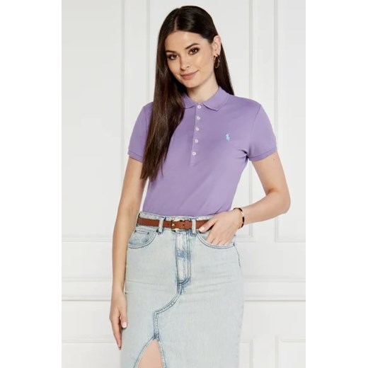 POLO RALPH LAUREN Polo Julie | Slim Fit | pique Polo Ralph Lauren XL okazyjna cena Gomez Fashion Store