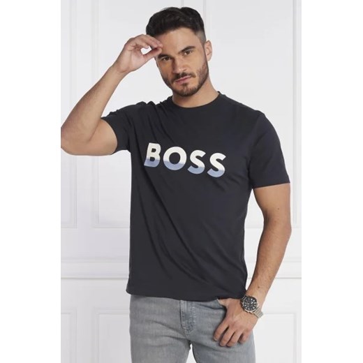 BOSS GREEN T-shirt Tee | Regular Fit ze sklepu Gomez Fashion Store w kategorii T-shirty męskie - zdjęcie 172829706