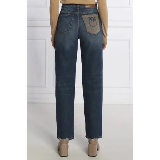 Pinko Jeansy BARBRA 2 BOY | Straight fit Pinko 28 okazja Gomez Fashion Store