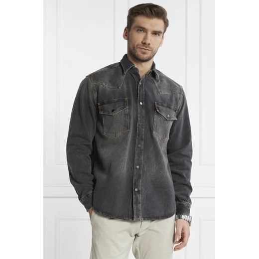 BOSS ORANGE Jeansowa koszula Albany ze sklepu Gomez Fashion Store w kategorii Koszule męskie - zdjęcie 172830567