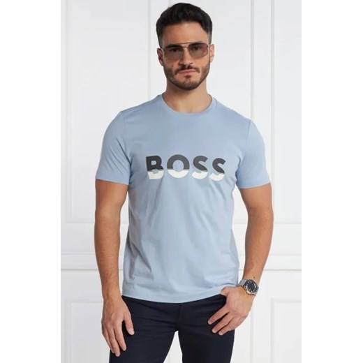 BOSS GREEN T-shirt Tee 1 | Regular Fit ze sklepu Gomez Fashion Store w kategorii T-shirty męskie - zdjęcie 172830577