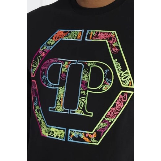 Philipp Plein Bluza Embroidered LS | Regular Fit XL Gomez Fashion Store promocyjna cena