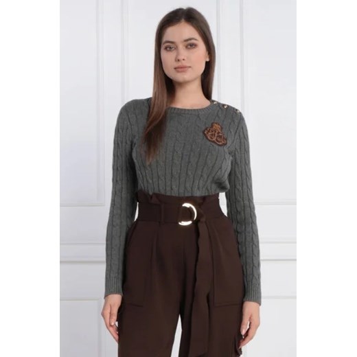 LAUREN RALPH LAUREN Sweter MONTIVA LONG SLEEVE PULLOVER | Slim Fit M promocyjna cena Gomez Fashion Store