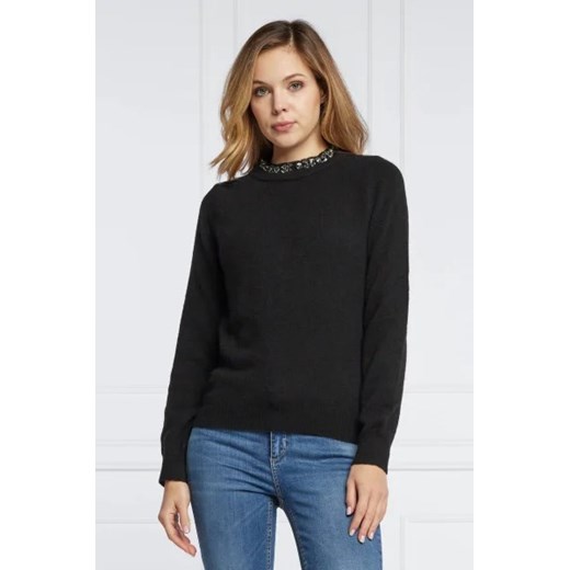 Liu Jo Sweter | Slim Fit | z dodatkiem wełny ze sklepu Gomez Fashion Store w kategorii Swetry damskie - zdjęcie 172832149