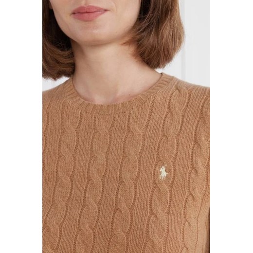 POLO RALPH LAUREN Wełniany sweter | Regular Fit | z dodatkiem kaszmiru Polo Ralph Lauren XS Gomez Fashion Store
