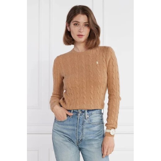POLO RALPH LAUREN Wełniany sweter | Regular Fit | z dodatkiem kaszmiru Polo Ralph Lauren M Gomez Fashion Store