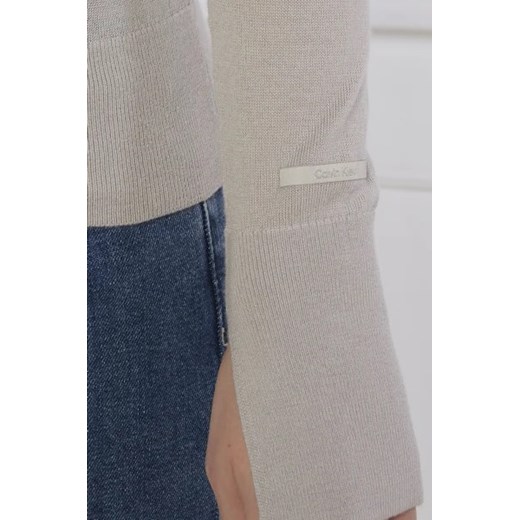 Calvin Klein Wełniany sweter | Regular Fit Calvin Klein M wyprzedaż Gomez Fashion Store