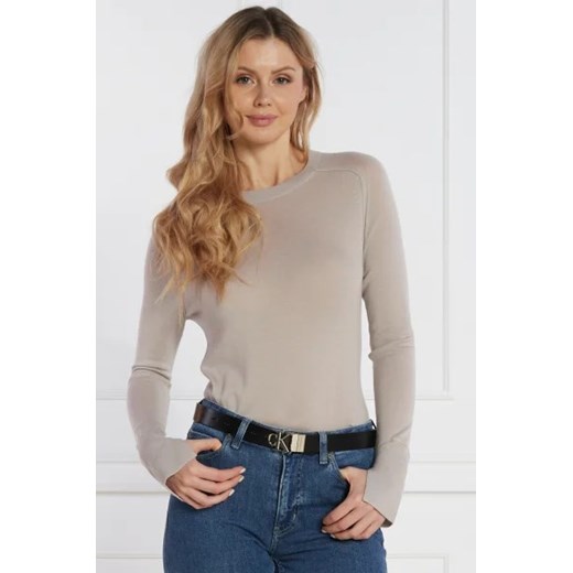 Calvin Klein Wełniany sweter | Regular Fit Calvin Klein M wyprzedaż Gomez Fashion Store