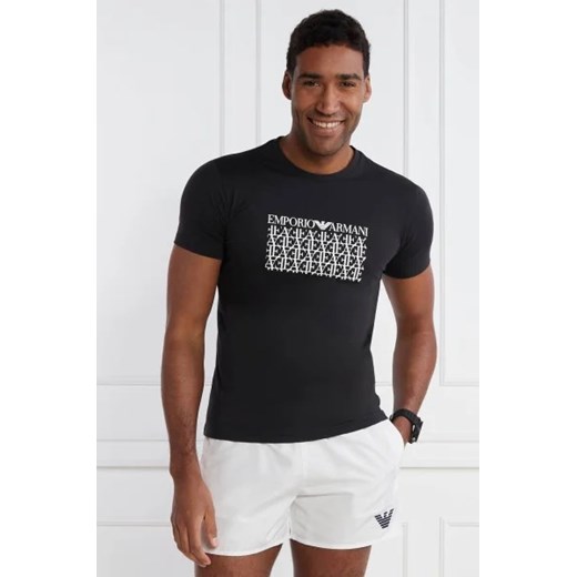 Emporio Armani T-shirt | Regular Fit Emporio Armani L promocyjna cena Gomez Fashion Store