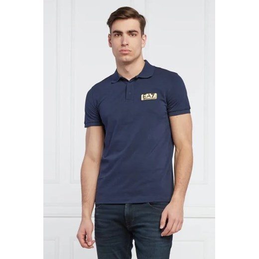 EA7 Polo | Regular Fit ze sklepu Gomez Fashion Store w kategorii T-shirty męskie - zdjęcie 172833235