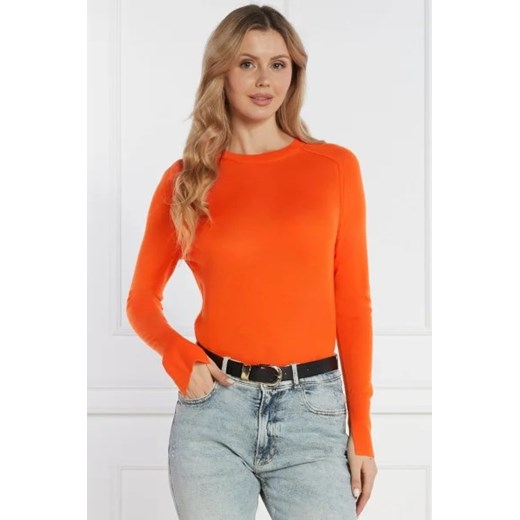 Calvin Klein Wełniany sweter | Regular Fit ze sklepu Gomez Fashion Store w kategorii Swetry damskie - zdjęcie 172833799