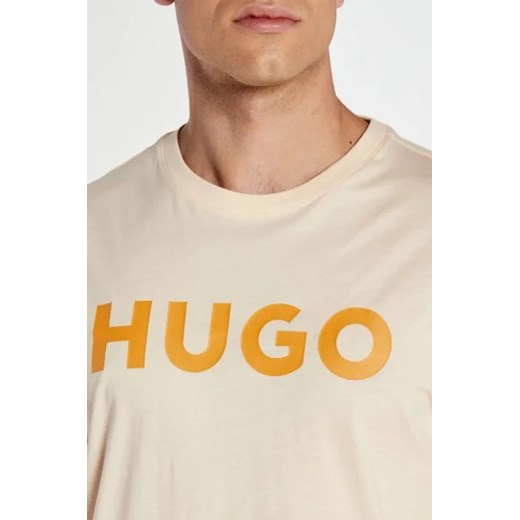 T-shirt męski Hugo Boss z krótkim rękawem w stylu młodzieżowym 