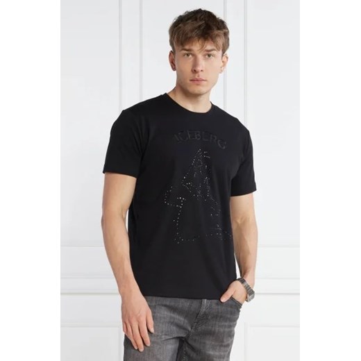 Iceberg T-shirt | Regular Fit ze sklepu Gomez Fashion Store w kategorii T-shirty męskie - zdjęcie 172834165