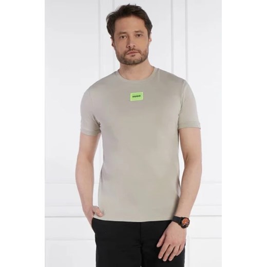 HUGO T-shirt Diragolino212 | Regular Fit L okazja Gomez Fashion Store