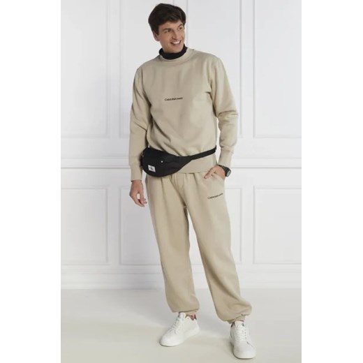 CALVIN KLEIN JEANS Bluza INSTITUTIONAL CREW NECK | Relaxed fit M okazyjna cena Gomez Fashion Store